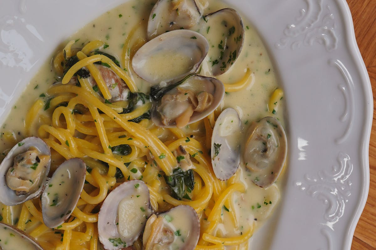 Spaghetti con vongole