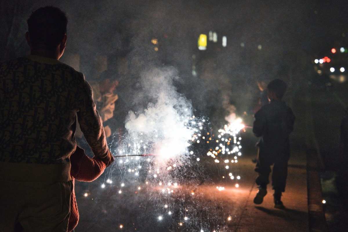 Rischi dei petardi e fuochi di artificio