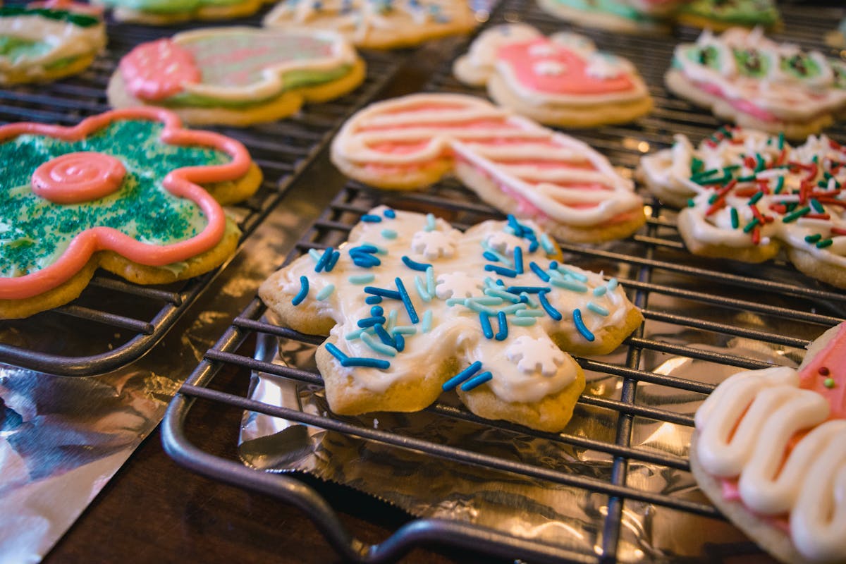 Biscotti di Natale con granella