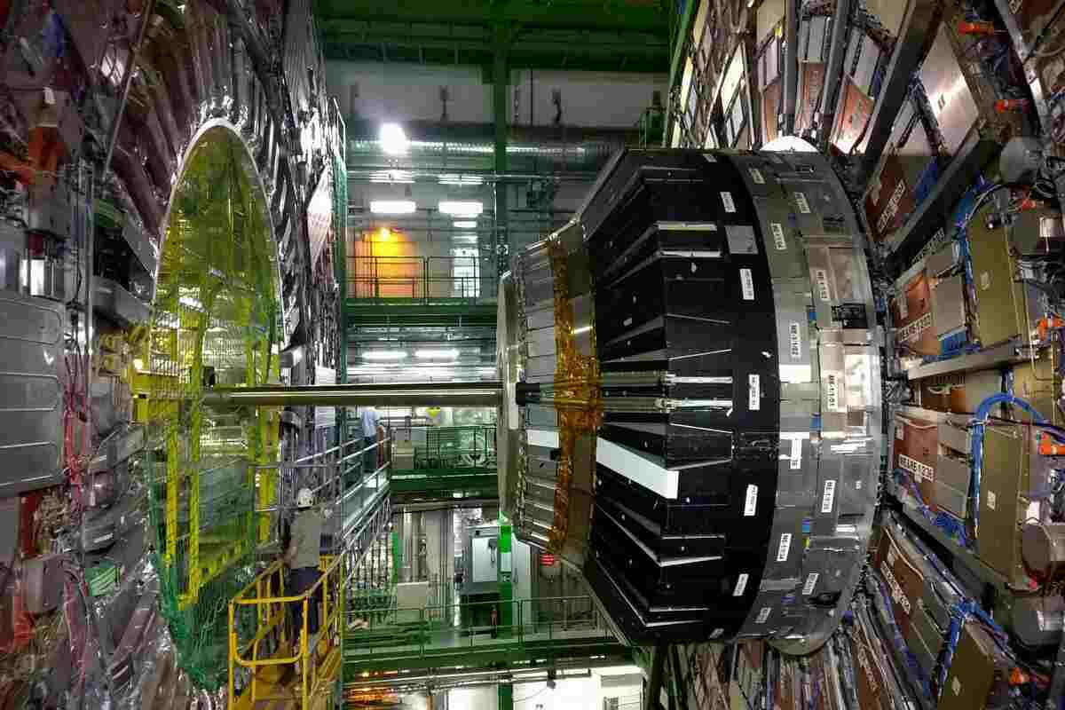 Parte del Large Hadron Collider